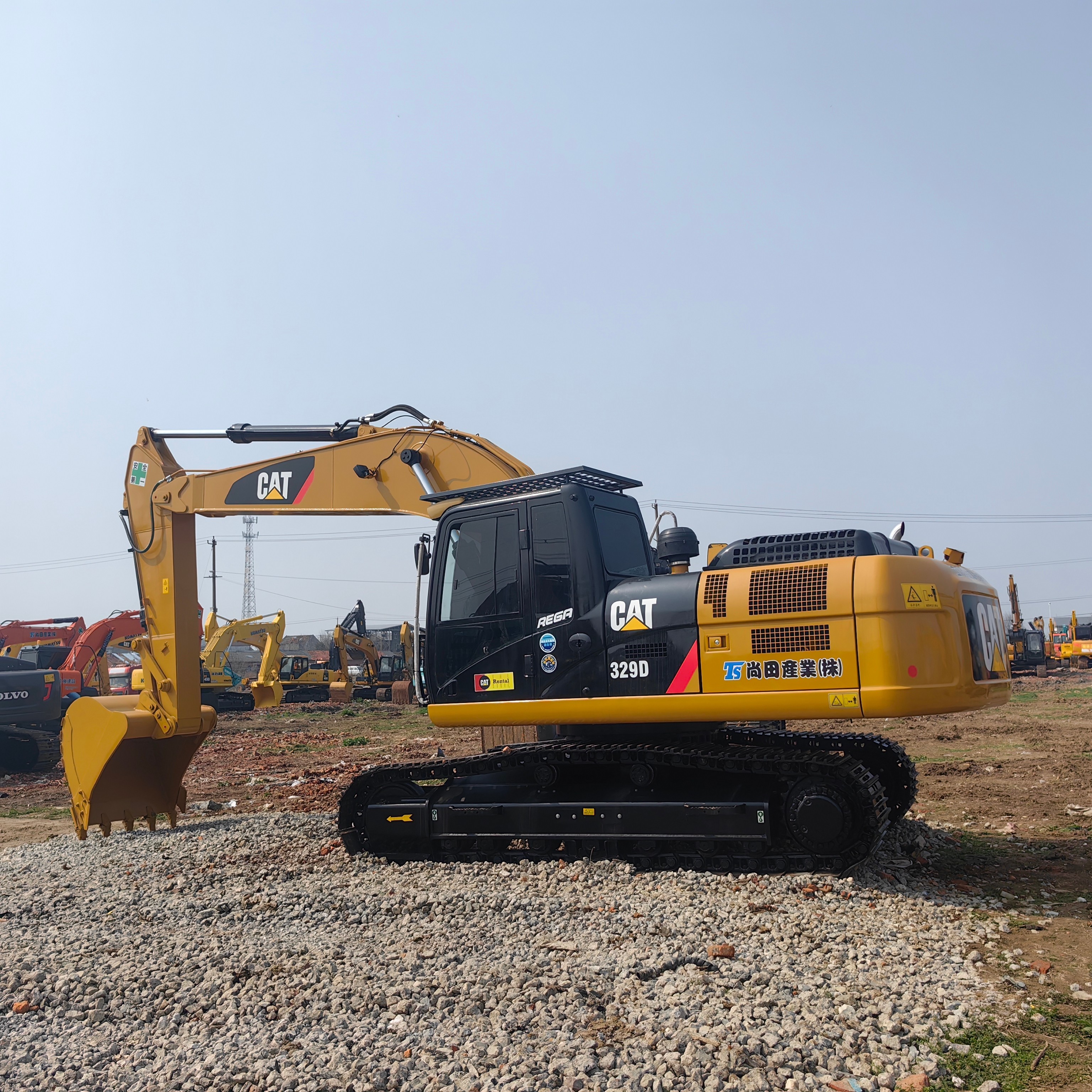 Used Cat 329 Heavy Machinery 29 Ton Excavator Secure Durable Construction Diggers