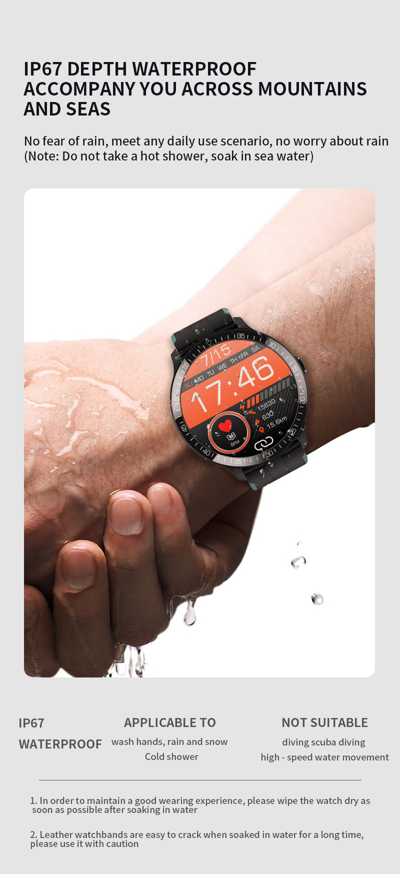 1.28inch Full Touch SmartWatch 200mAh Circle Color Wake Up Bluetooth Call Smart Watch