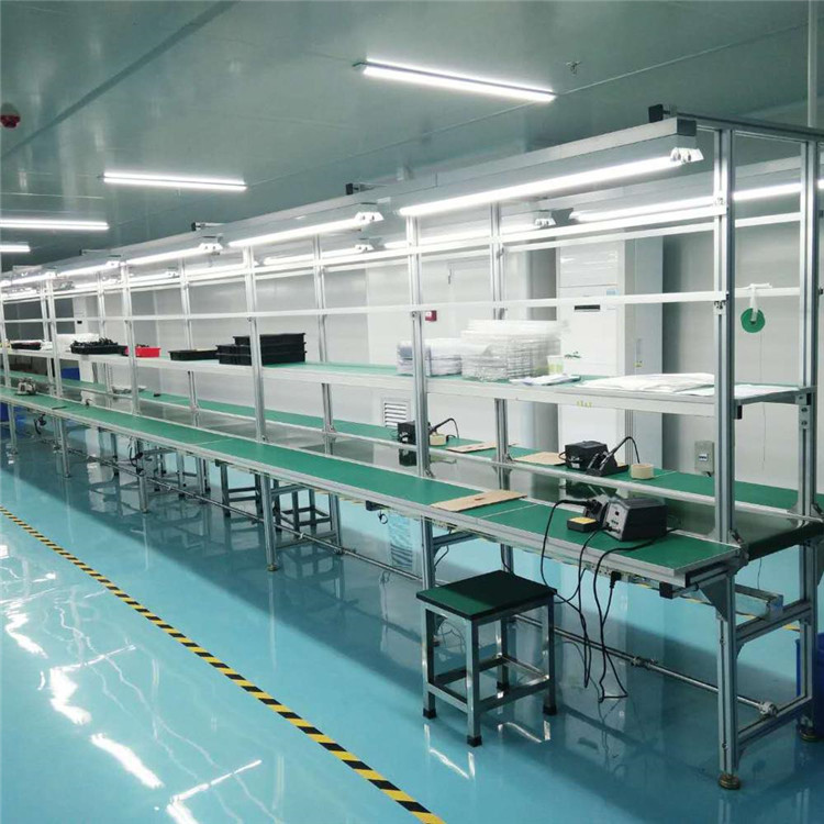 Fully Automatic Led Bulb Making Machine Belt Conveyor Assembly Line Equipments