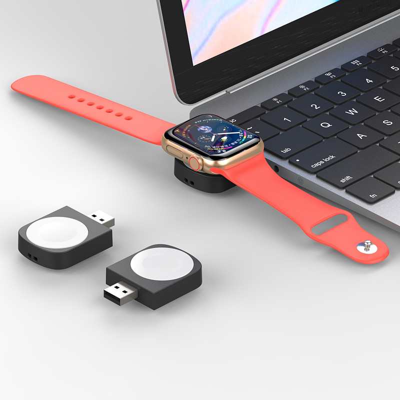 Magnetic Quick Travel Cordless USB Charger Compatible For Apple Watch Series 6 5 4 3 2 1 SE