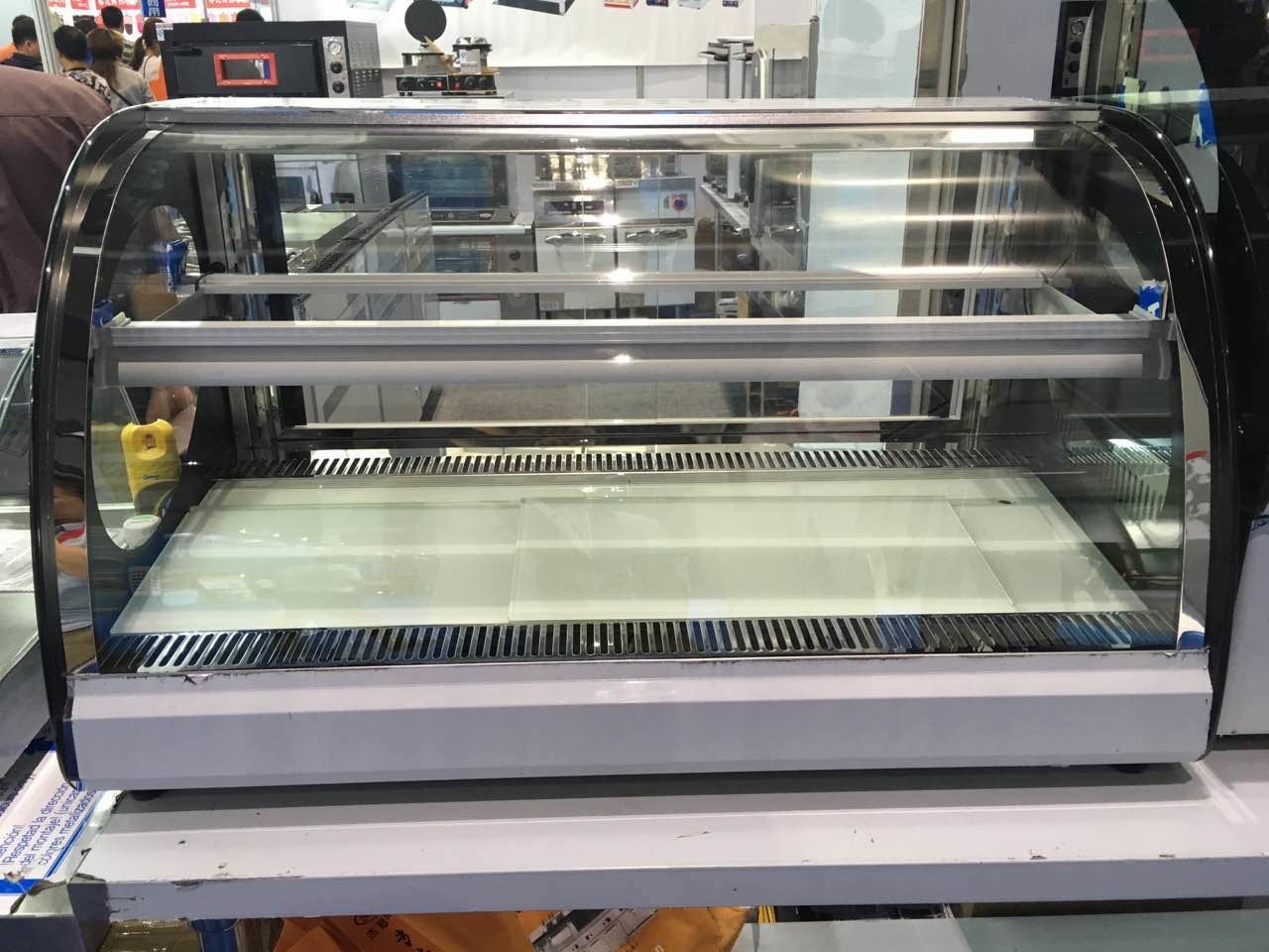 Counter Top Bread Display Cabinet Food Warmer Showcase Electric Heating 40-85°C