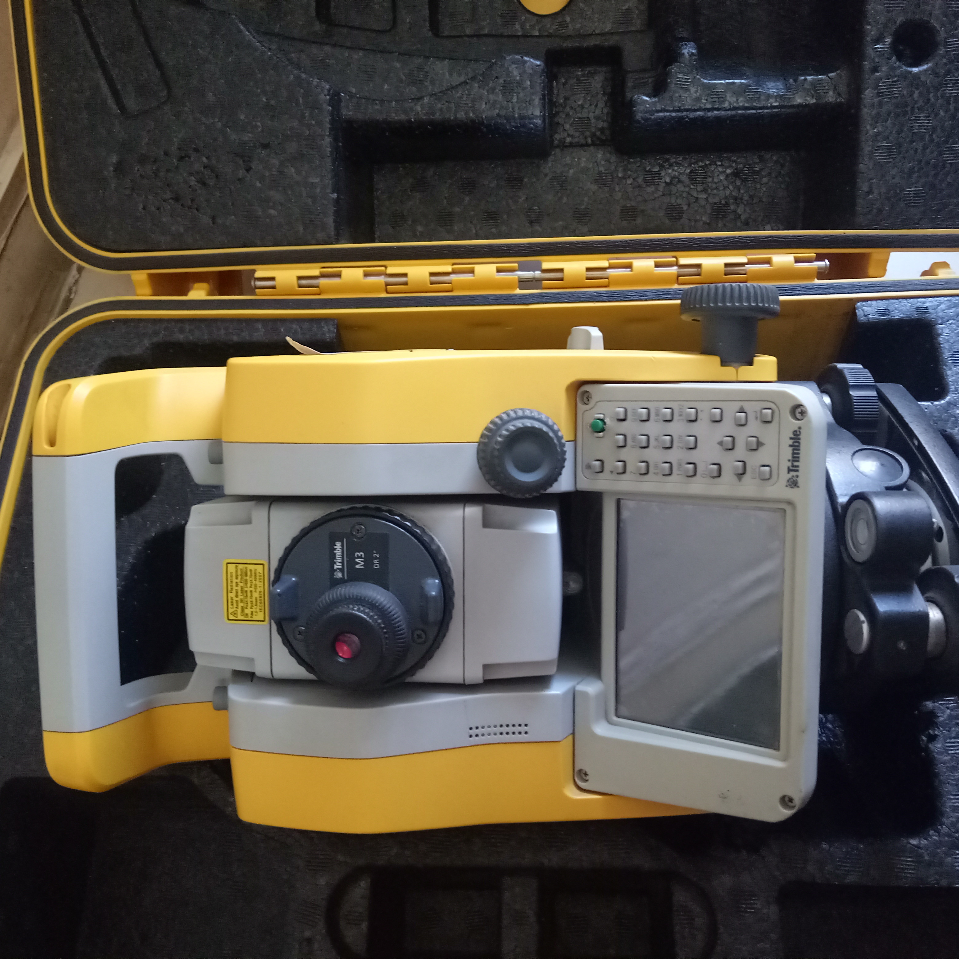 2" Dr Trimble M3 Total Station Used Surveying Equipment 6 Months Warranty