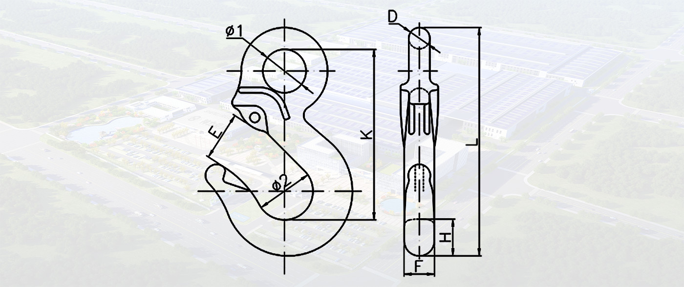 SLR218-EYE SLING HOOK