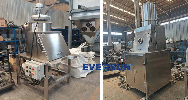 Bulk Bag Discharging Station Dust Free Dumping Station For Material Conveying