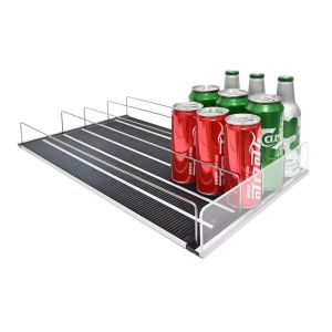 Fridge Freezer Grocery Store Retail Display Cold Beverage Cans Gravity Feed