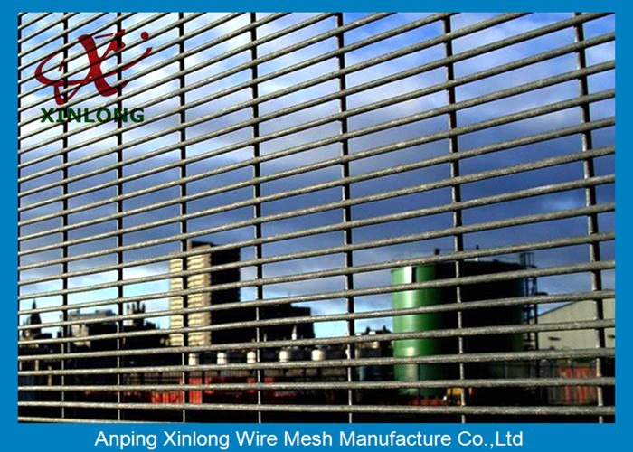 Durable RAL Colors High Security Fence For Power Station and Airport