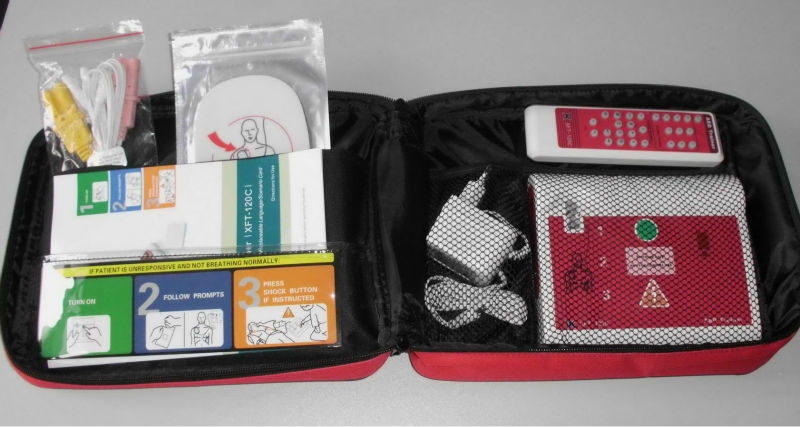 Handheld defibrillator AED trainer price