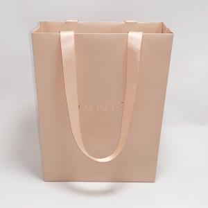 Buy cheap Folding Jewelry Pouch Bags Custom Printed Kraft Paper Bags Full Color Printing product