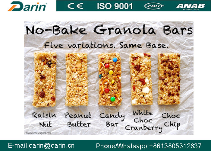 Brand New peanut candy Cereal Bar Making Machine with Siemens PLC & WEG Motor
