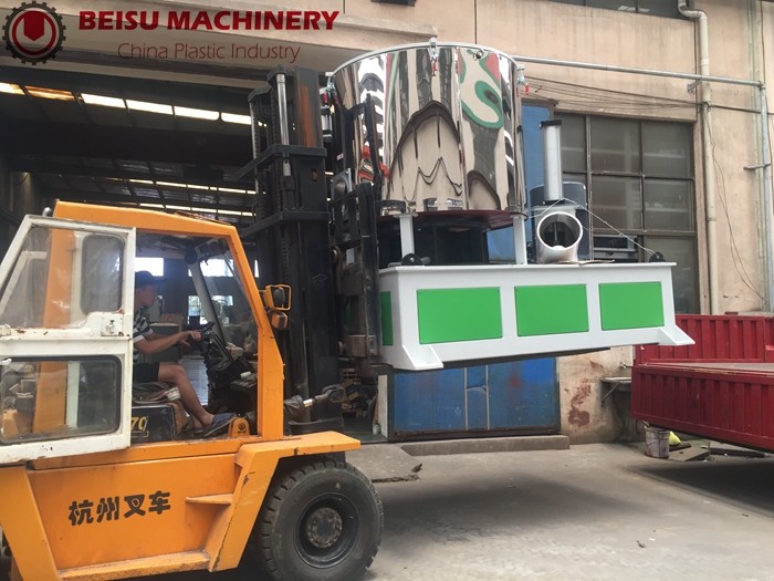 Turbo High Speed Mixer PVC Heating And Cooling Mixing Machine With PLC
