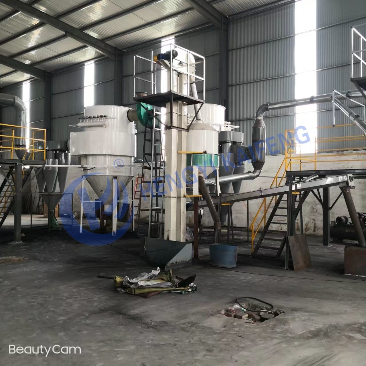 Ordinary Temperature Ash Disposal System Ash Handling Equipment PLC Control
