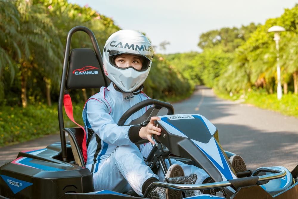 Funfair Playground 2850RPM Sport Go Kart 1860*1400*610mm
