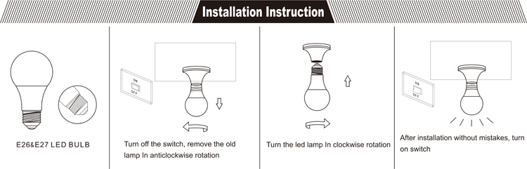 Quality cheap led bulb lighting 7W indoor led bulbs wholesale