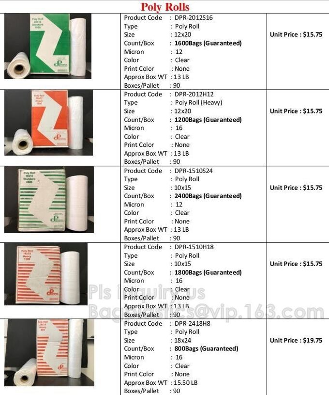 T-Shirt bags with Fruits and Vegetables Design, Garden City food, Your Bags with Your Logo,Poly Rolls, Poly Meat Bags