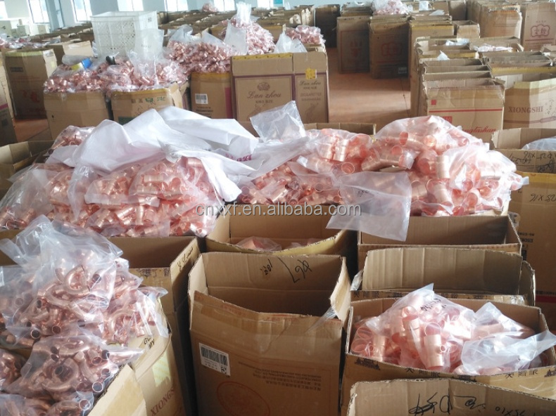 NXF Copper Coupling TP2 Cu-DHP C12200 C1220 Reducing Socket Copling/Reducing Bell Coupling/Equal Coupler