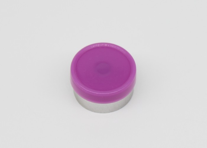 13mm Purple Smooth Flange Injection Pharmaceutical Glass Vial caps