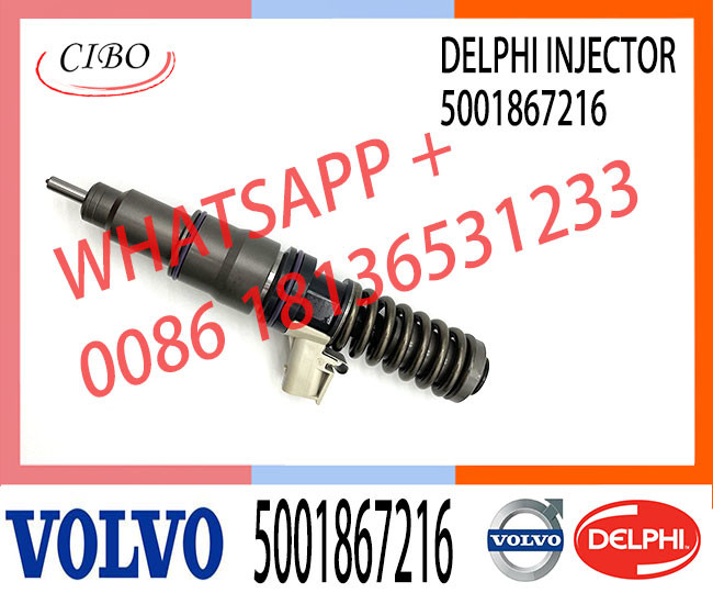Common Rail Diesel Fuel Injector 21582094 BEBE4D04001 5001867216 for REN-AULTT MD11 EURO 3