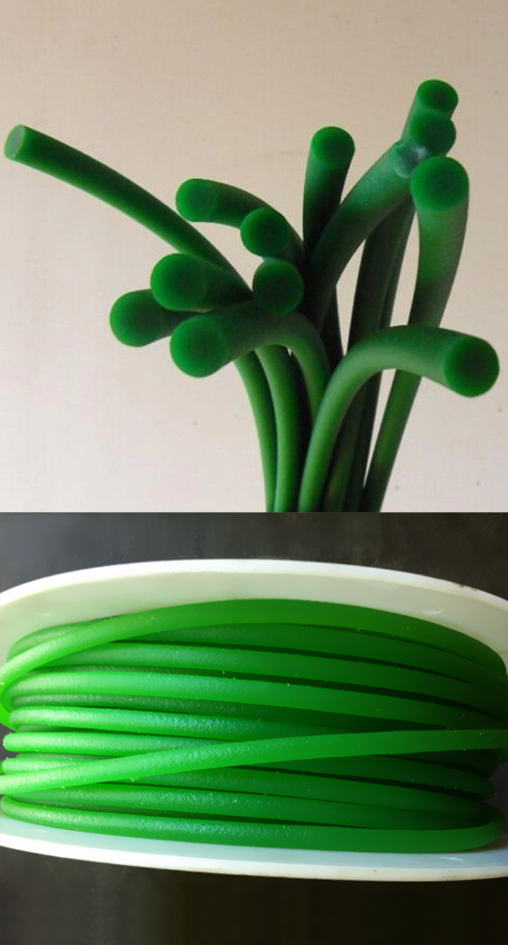 Polyurethane Pu Round Belt , Ceramic Industry Food Grade Conveyor Belt