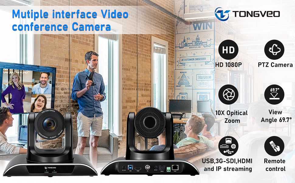 Mutiple interface Video Conference Camera