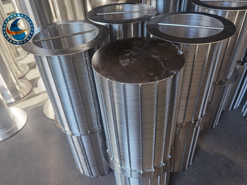 Bucket Type Stainless Steel 316l Grade Wedge Wire Filter Element OD 200mm