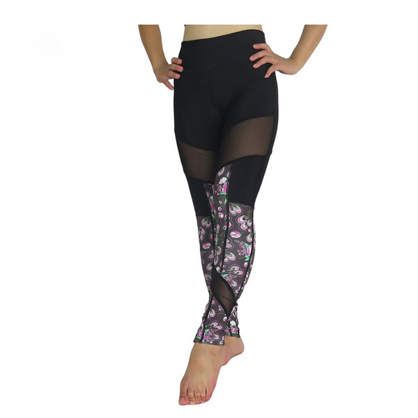 Fashion Style Yoga Wear Clothing Hot Sex High Rise Running Leggings Anti Static