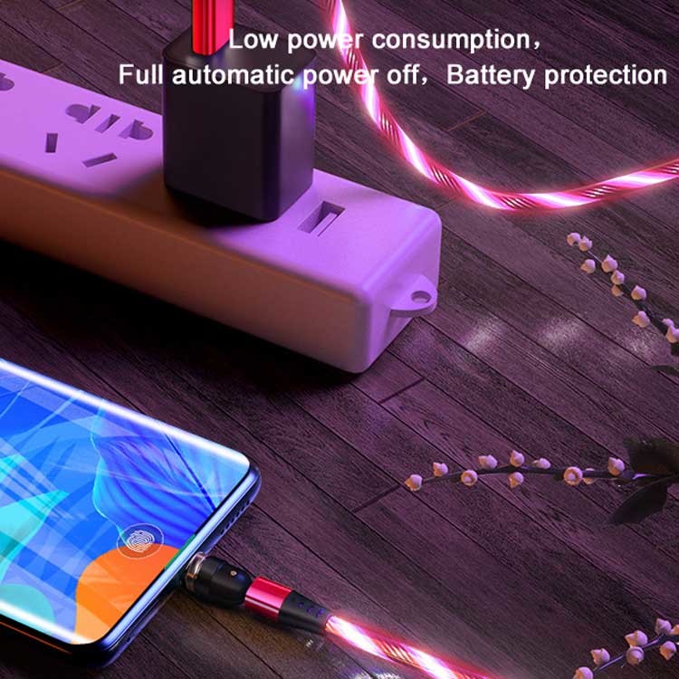 Length 3.5Ft 1.15m Fast Charging USB Cables 540 Degree Free Rotate