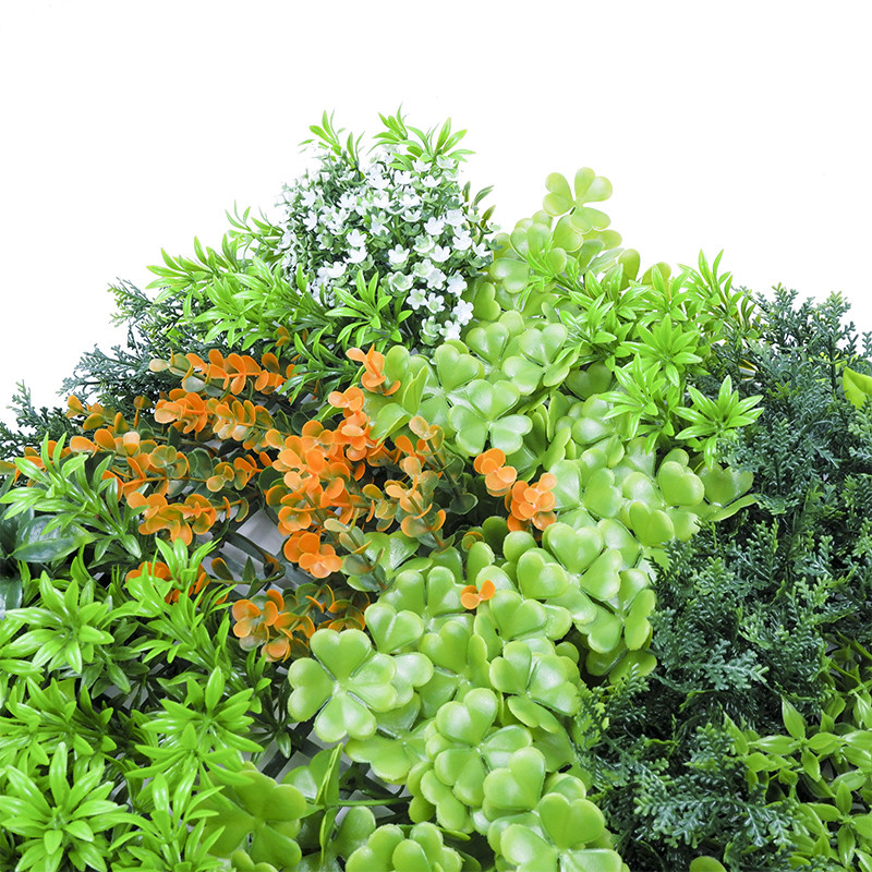 Plants Artificial Green Wall Boxwood Hedge Plastic Covering