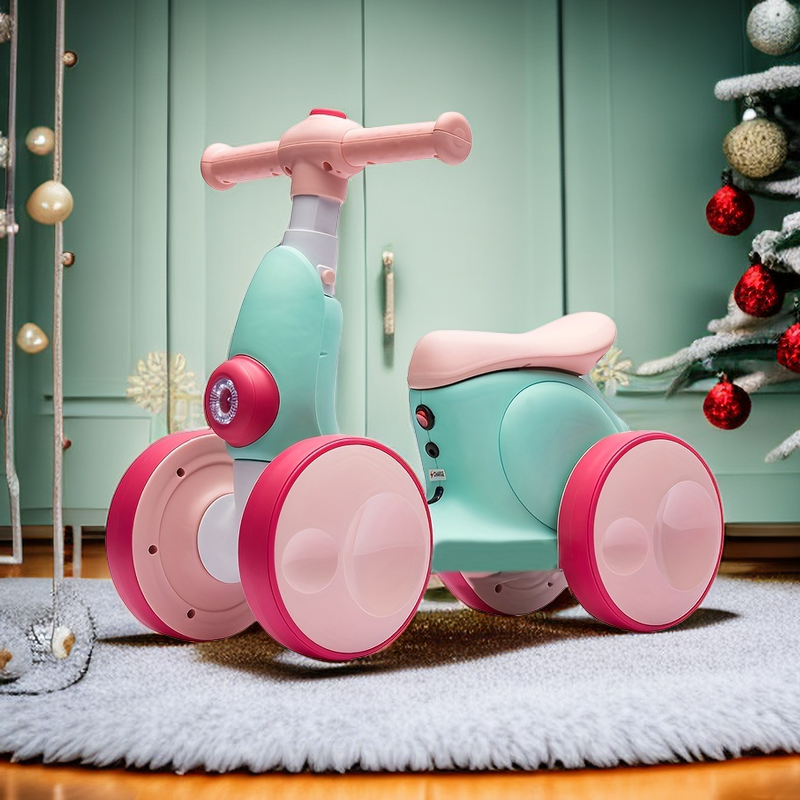 2023 Style Children's Ride On Electric Balance Bike Scooter Car for Kids PP Plastic