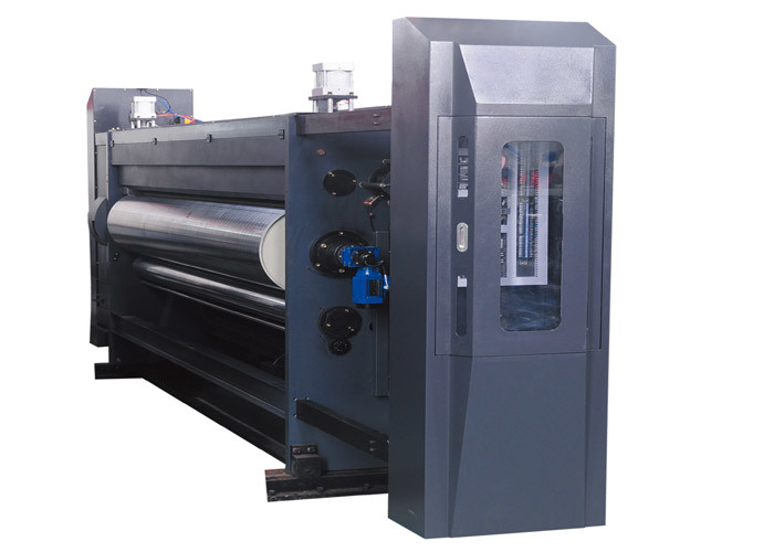 Water Ink Printer Slotter Die Cutter Stacker Machine Automatic 4 Color
