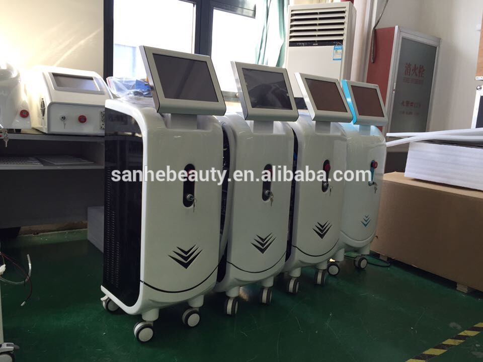 2017 Germany import radiator 808nm diode laser hair removal, permanent hair removal machine