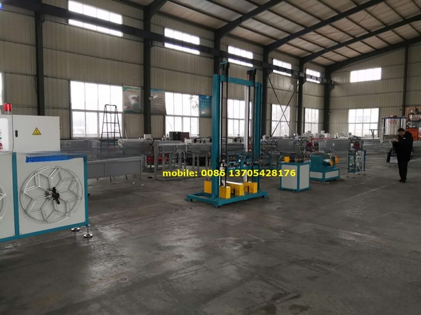 Fiber Reinforced PET Geo Strap Production Line with Single-screw Design