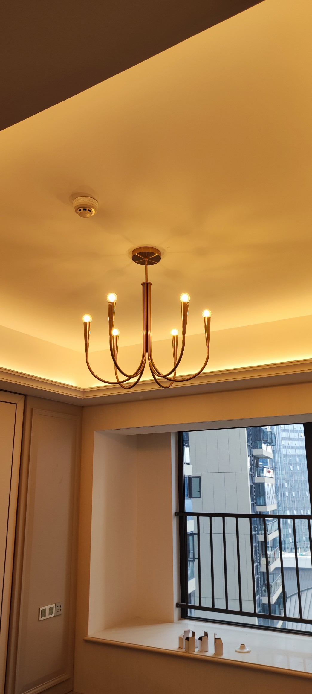 Retro Style Swoop Arm Chandelier Living Room Luxury American pendant lamp best lighting(WH-AP-570)
