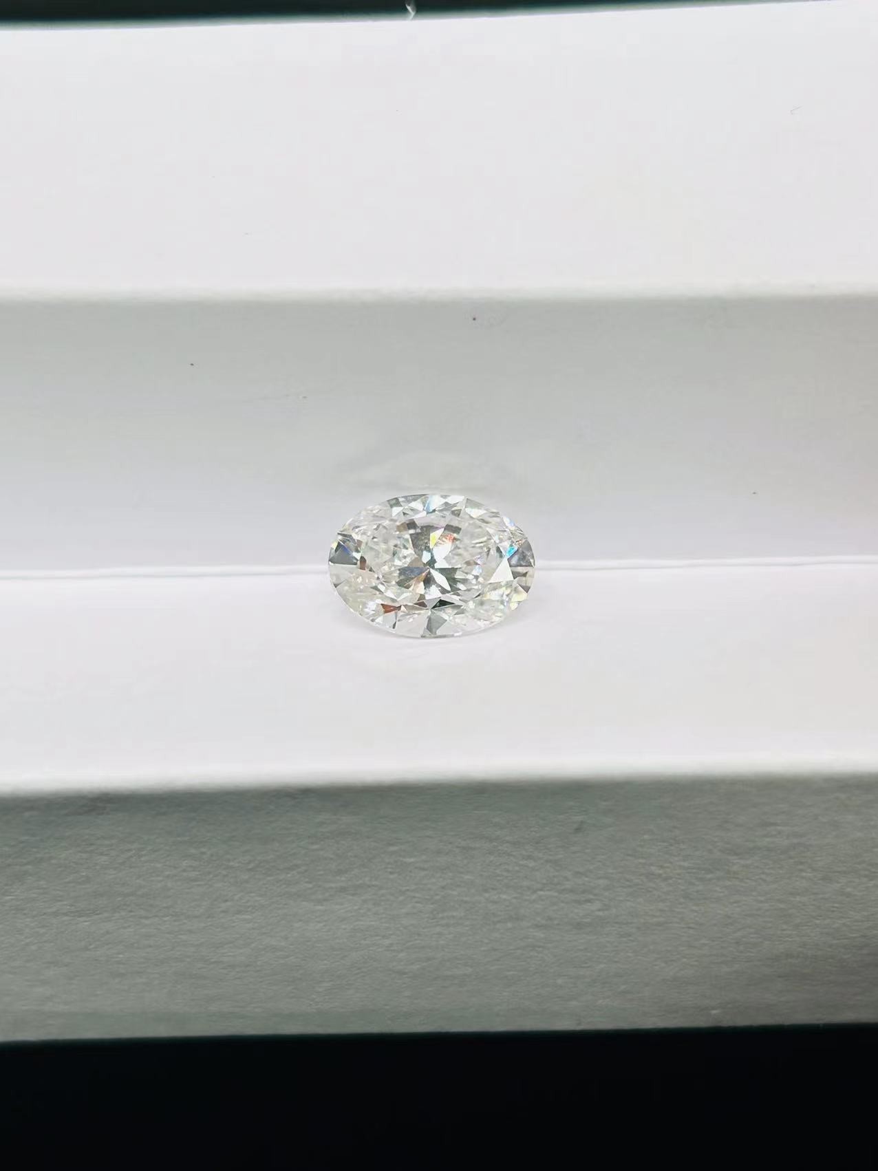 Jewelry Decorations 1-1.99Carat Oval Loose Synthetic Diamonds VVS-VS