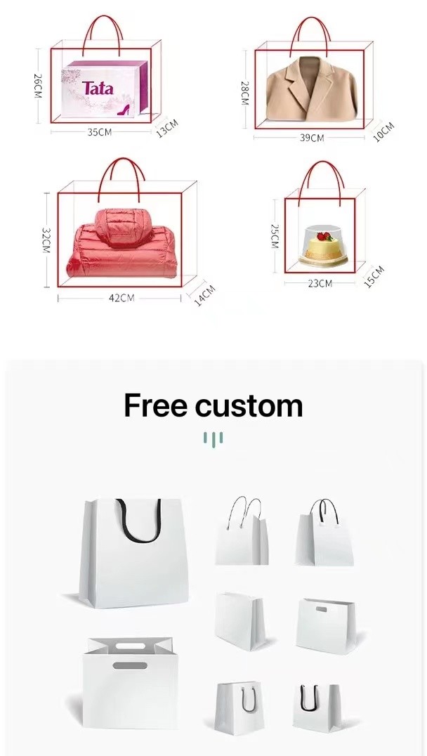 ODM 180gsm To 250gsm Present Paper Bags Clothing Wedding Favor Bags With Handles