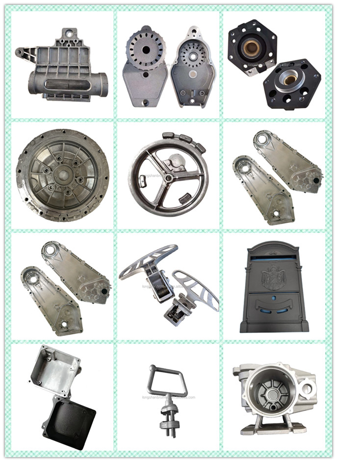 Custom Aluminum Alloy Die Casting Parts Processing And For With 2D/3D Drawing Format