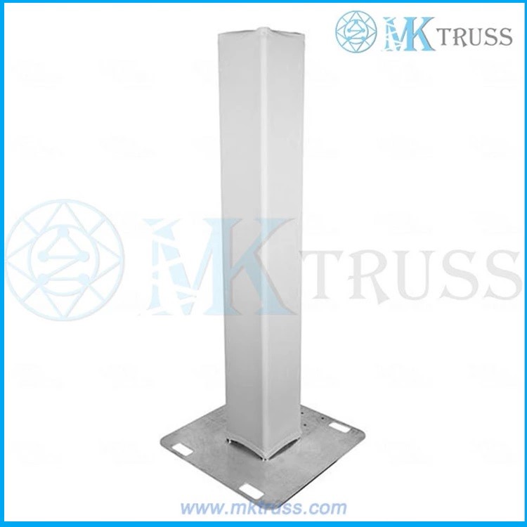 290*290*1000mm Truss LED Light Fabric Sock for Customized Length Truss Corner Design
