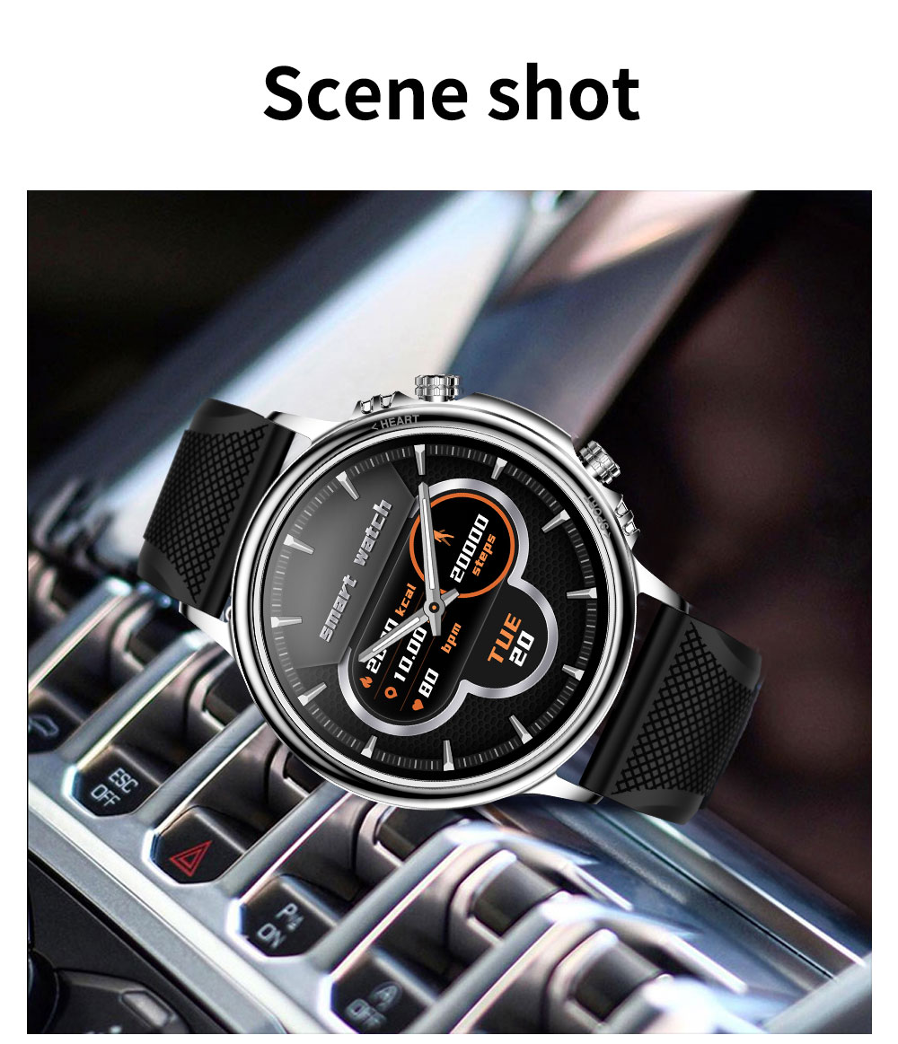 High Definition GR5515 Full Touch Smartwatch Multi Dial Switching