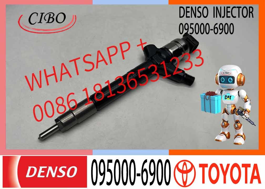 Nozzle Injector 095000-6900 23670-09200 095000-7600 23670-0R160 Diesel Fuel Engine Injector for Toyota Avensis 2.2 D 2AD