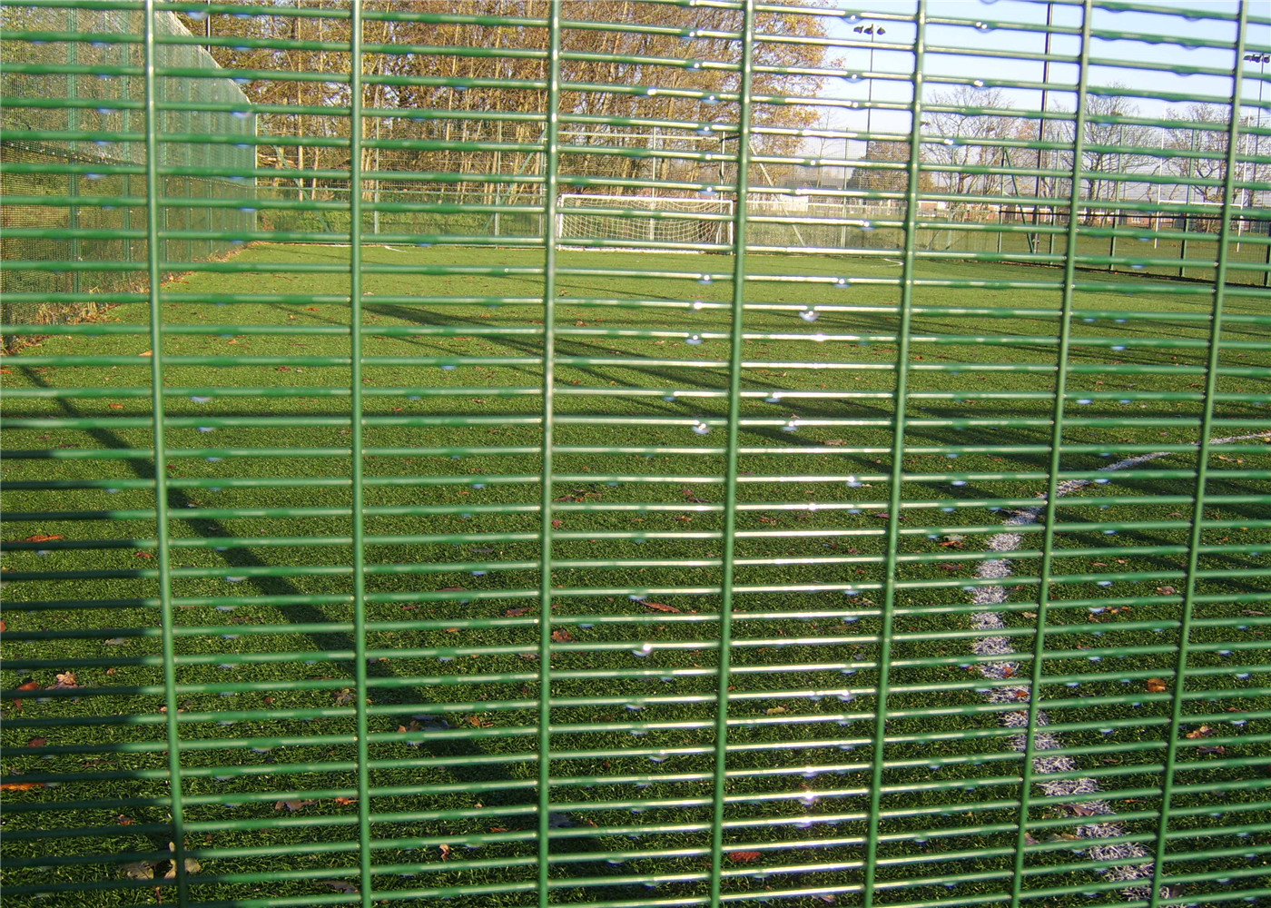High Security Wire 358 Fencing Panel Fence With 76.2 * 12.7mm Mesh Hole