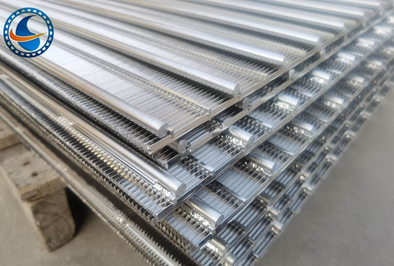 500um Aisi 304 Slot Wedge Wire Screen Panels For Filtration