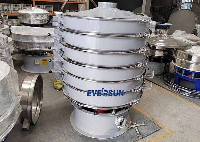 High Capacity Powder Separation Powder Sifter Machine With 1-5 Layers
