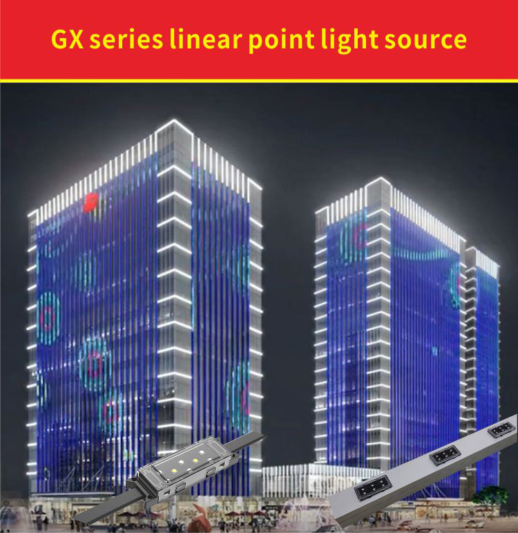 Landscape RGBW LED Point Light For LED Linear Wall Street Building Lighting CE ROHS FCC Certifie