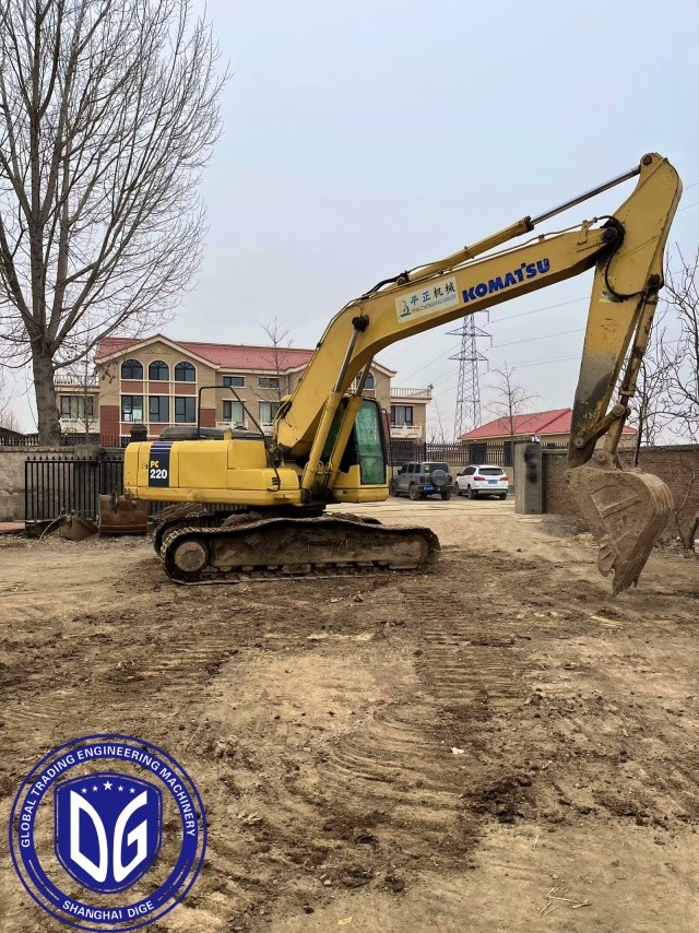 Used Komatsu PC220 7 User Friendly Versatile Ninety-Five New Excavator Komatsu Mini