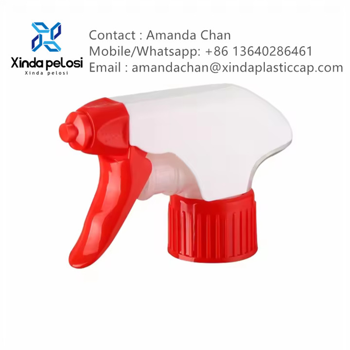 Plastic Pp Colorful Tigger Sprayer Pressure Spray For Cleaning Water Bottle