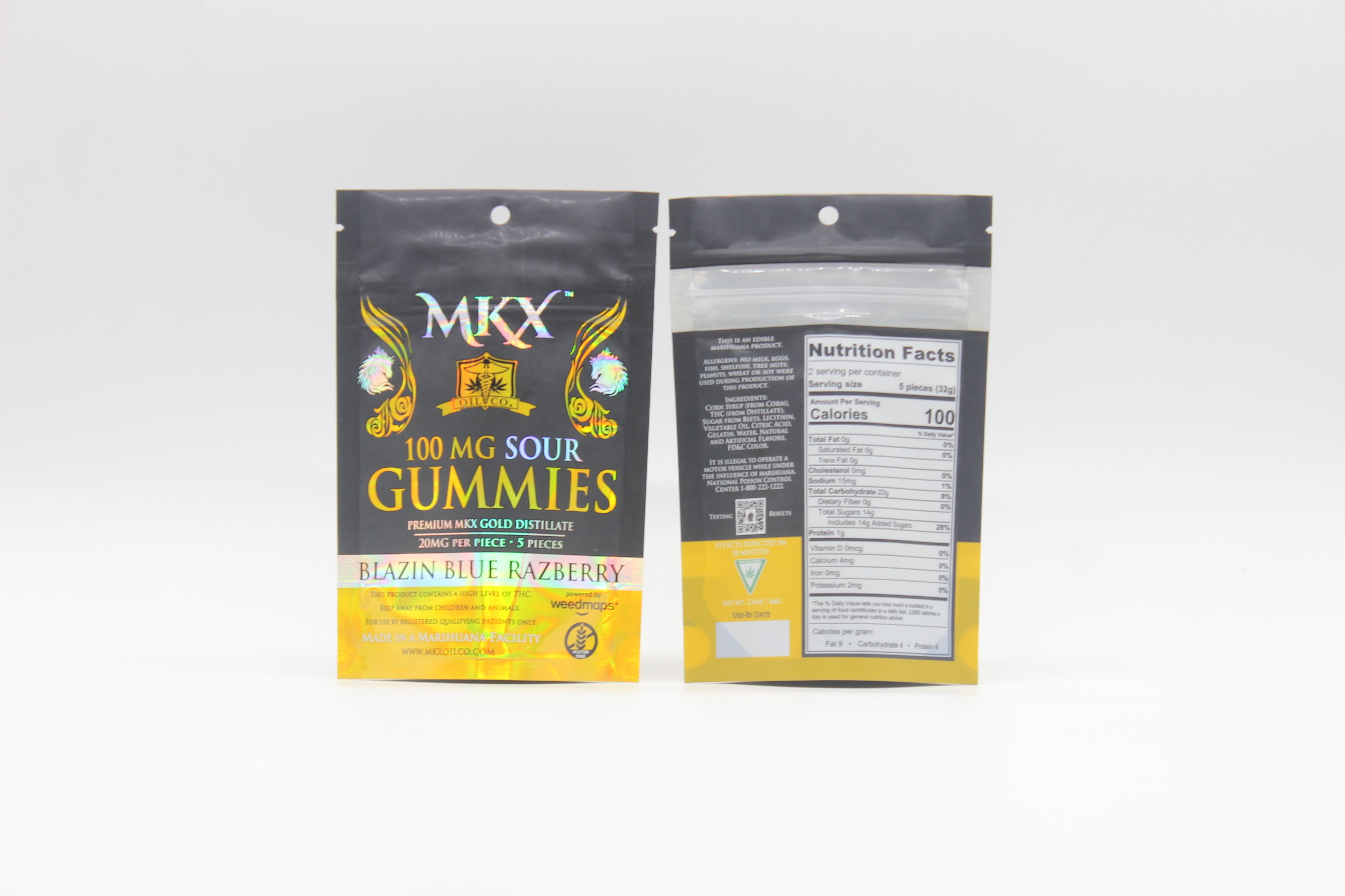 1g 3.5g 7g Mylar weed Bags Smell Proof Customized Thickness