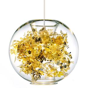 Buy cheap Ball Flower Glass Pendant Light Living Room Wedding Decoration Lamp product