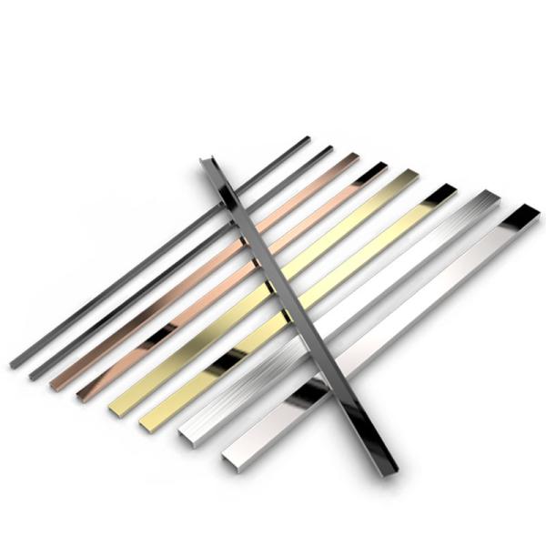 High Quality Stainless Steel Skirting Profiles 304 Grade Modern Style Skirting