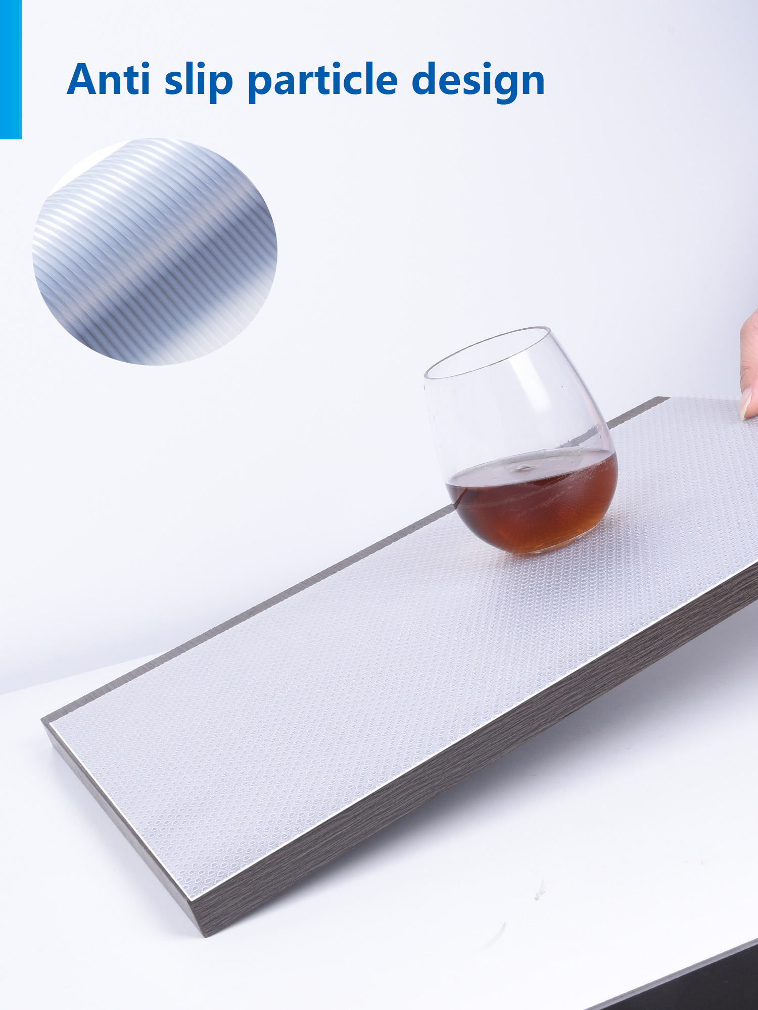 Plastic Coaster For Drinks Tea Cup Bumps Pattern Placemat Refrigerator Pad Drawer Pads