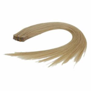 China Hand Tied PU Tape Hair Extensions Skin Weft Brazilian Virgin Hair Free Sample on sale