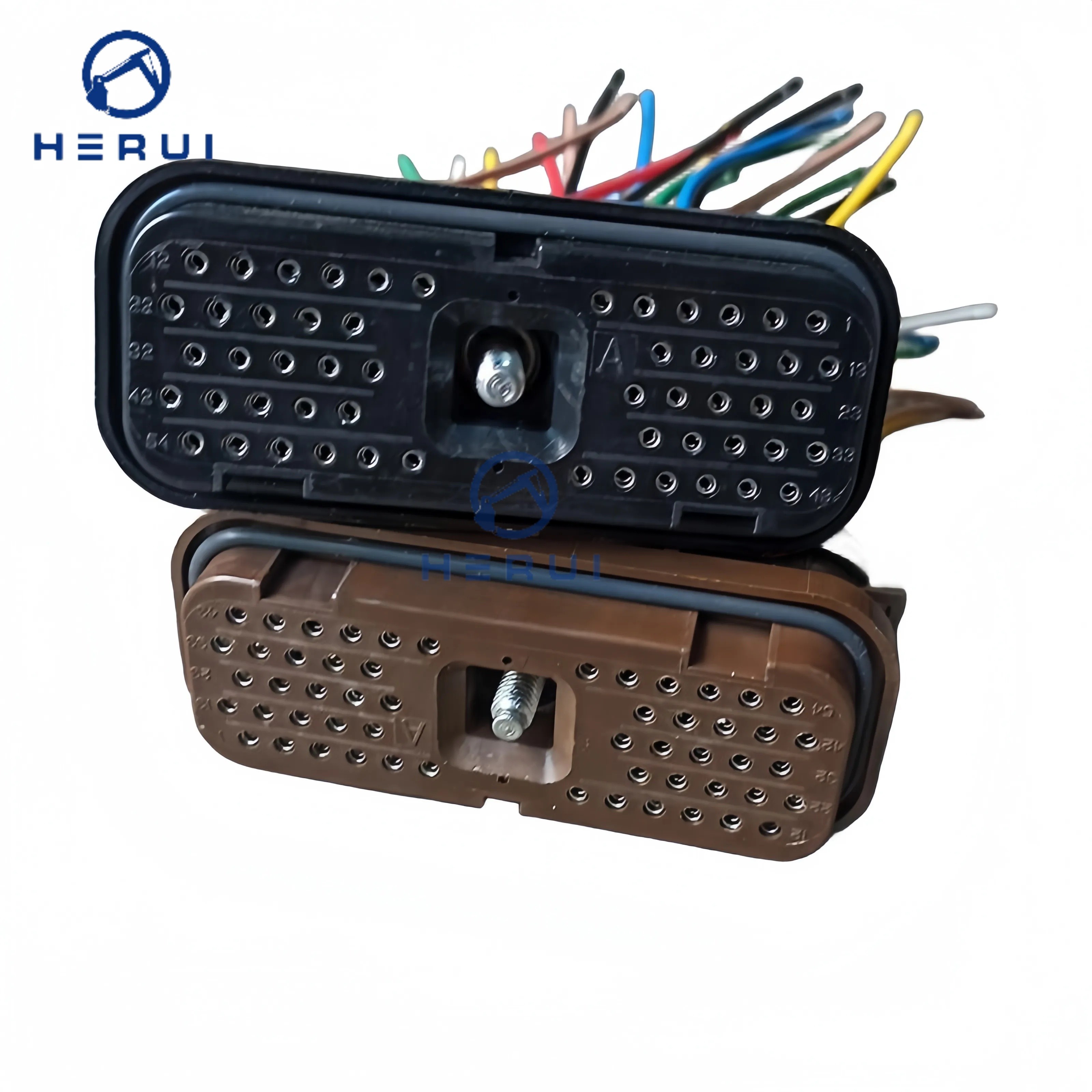 E312C E312D E320C E320D Excavator Parts 153-2630 153-2620 Computer Board Plug For Controller ECU Connector Plug